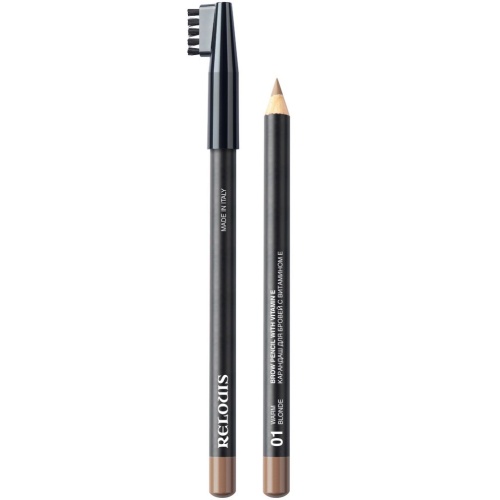 RELOUIS Карандаш для бровей с витамином Е (01 warm blond)