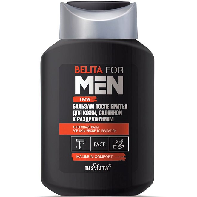 Бальзам после бритья для кожи склонной к раздражениям Belita For Men 250мл