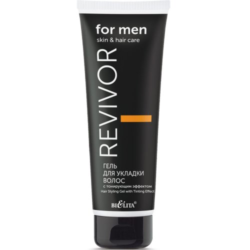Гель для укладки волос с тонирующим эффектом Revivor for Men.Skin & Hair Care 100мл