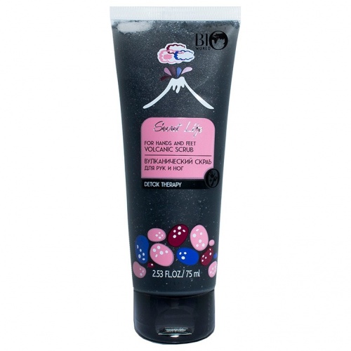 Вулканический скраб для рук и ног Bio World Secret Life 75мл